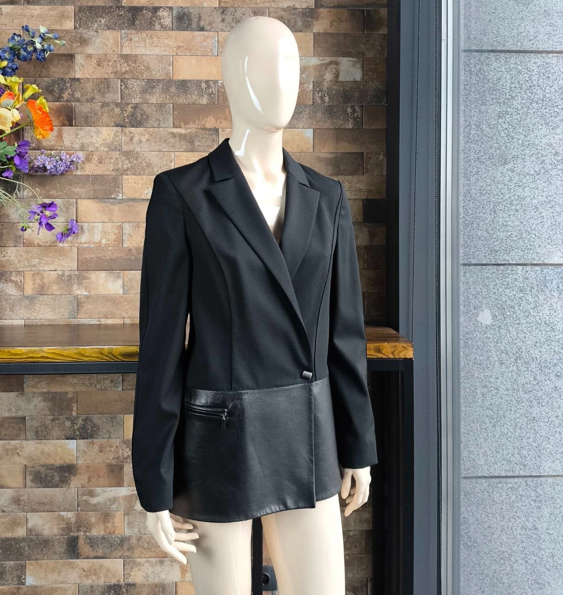 Claude Montana Coats, Jackets & Vests Leather Outer Shell for