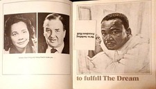 MLK FREEDOM HALL 1978 BUILDING PROPOSAL CIVIL RIGHTS RARE MEMORABILIA ATLANTA GA