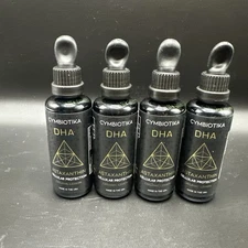 Cymbiotika The OMEGA DHA Astxanthin Lemon 60ml (2.0 fl oz)  LOT OF 4