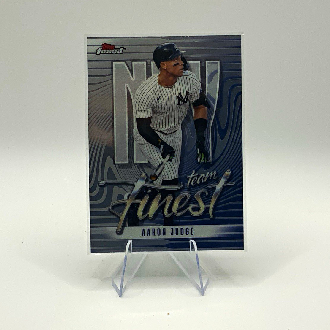Topps 2026 Finest Team Finest Refractor Aaron Judge #TF-12 Yankees