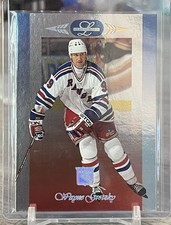 Wayne Gretzky 1997 Donruss Leaf Limited Silver Foil #7 NHL Oilers Kings Rangers