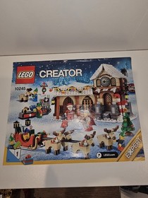 LEGO 10245 Instructions Stickers Minifigure Santa's Workshop Winter Village Read