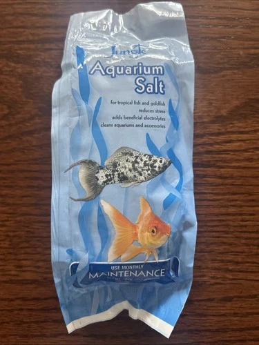 Aquarium Salt 1-Pound - Essential for Tropical Fish Health & Water Conditioning
