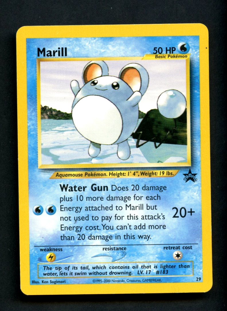 Pokemon Card: Marill Promo 29/53 (LP)