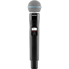 Shure QLXD2/BETA58A Wireless Handheld Mic Transmitter w/Capsule Band H50