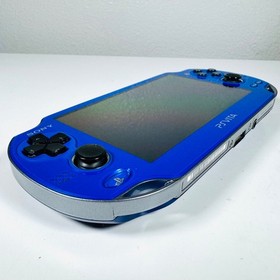 Sony PlayStation PS Vita Console PCH-1000 / 1100 (Royal Blue) w/ Charger!