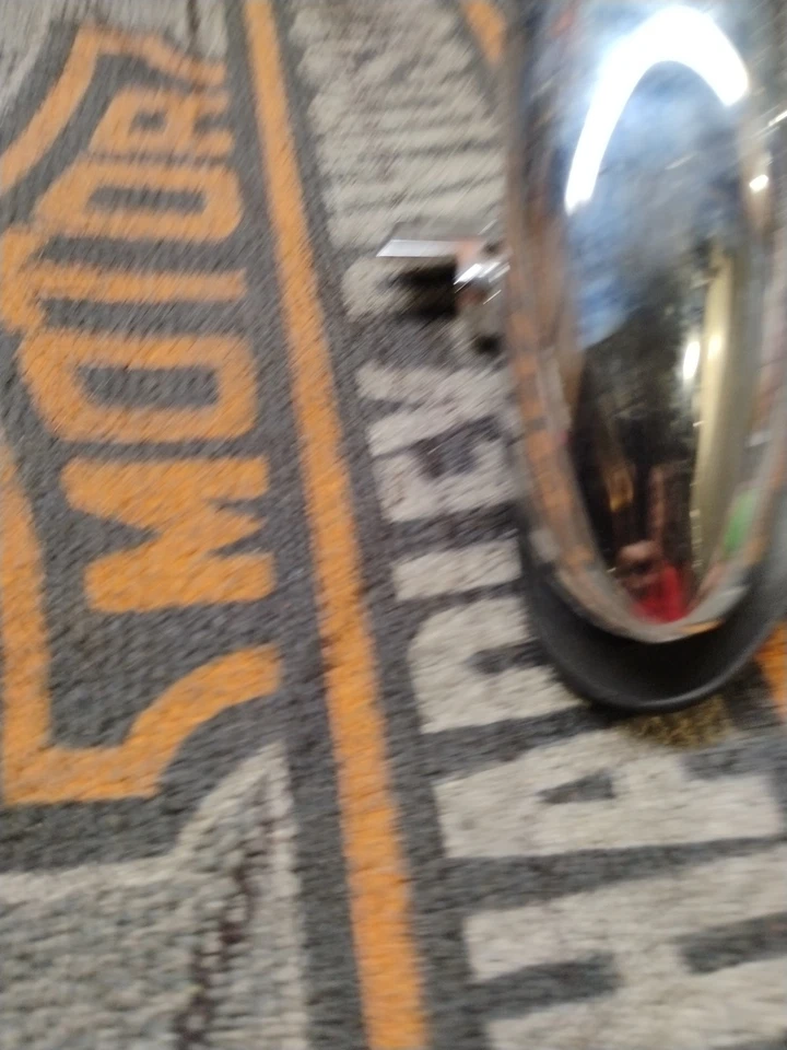 Luz trasera Sparto Chopper disco duro vintage - cromada - arley Davidson Ul Foto 4 de 4