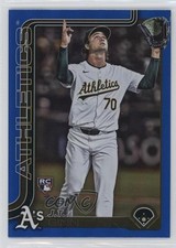 2025 Topps Series 2 Blue Rainbow Foilboard 45/150 JT Ginn #465 4g8