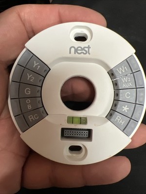 PART: Nest 2nd Generation Wire Base Learning Thermostat Wiring Mount Terminal!