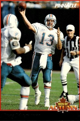 1993 Score Pinnacle Men of Autumn #15 Dan Marino Miami Dolphins
