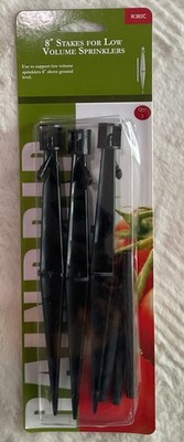 Raindrip Drip Irrigation Tubing Stake 8 in.  3 pk New Old Stock #R382C