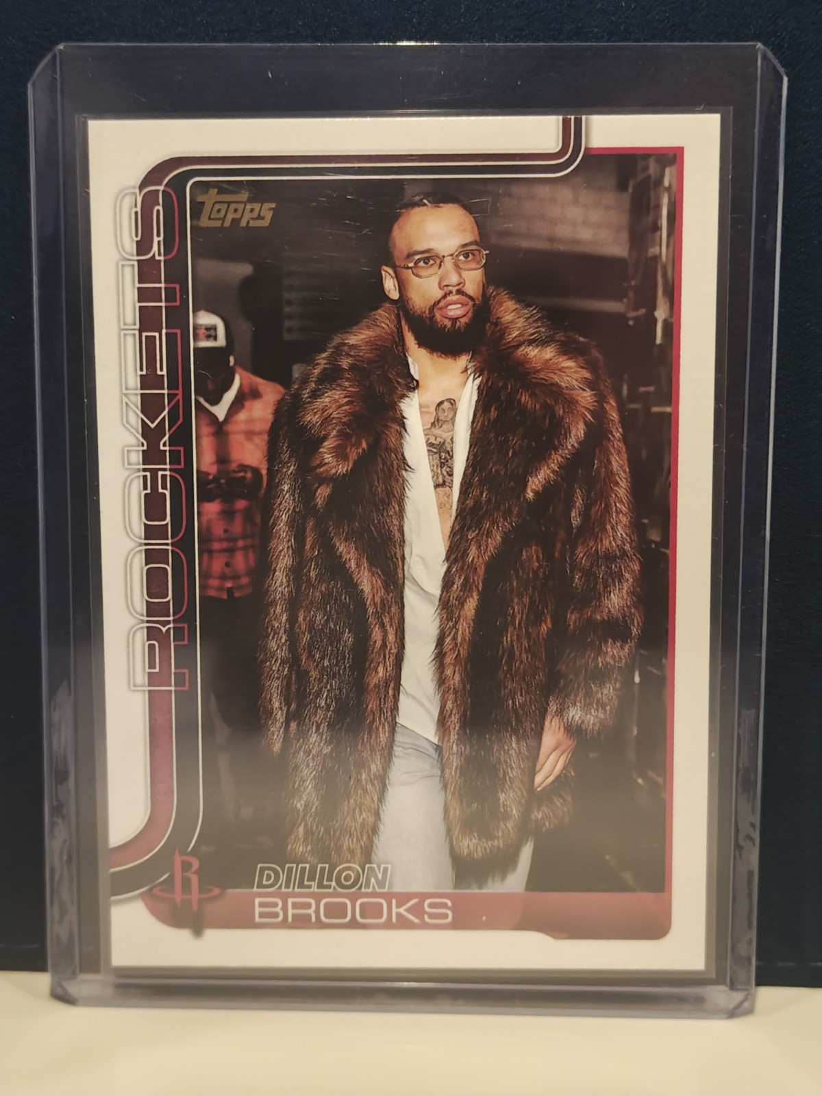 2025 Topps NBA Dillon Brooks Golden Mirror 181 Houston Rockets Fur Coat Villian