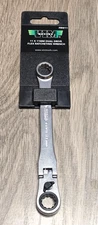 Vim Tools 11mm Flex Head Ratcheting Wrench fits Dual Drive & Nano Sockets #FRW11
