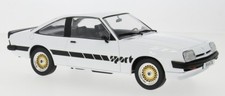 Opel Manta B Sport 1980 white bonnet black diecast model car 18237 MCG 1:18