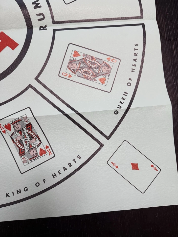 1962 Vintage Whitman Rummy Royal #4713 Vinyl Game Board Original Box - Excellent - Image 4 of 4