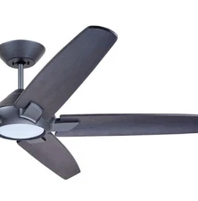 Luminance 72" Span Dorian Eco Ceiling Fan Blades Charcoal 31" Size B515CR72