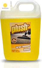 Carpet Shampoo Cleaner & Odour Deodoriser 5L Plush (LEMON) 4.57 per litre