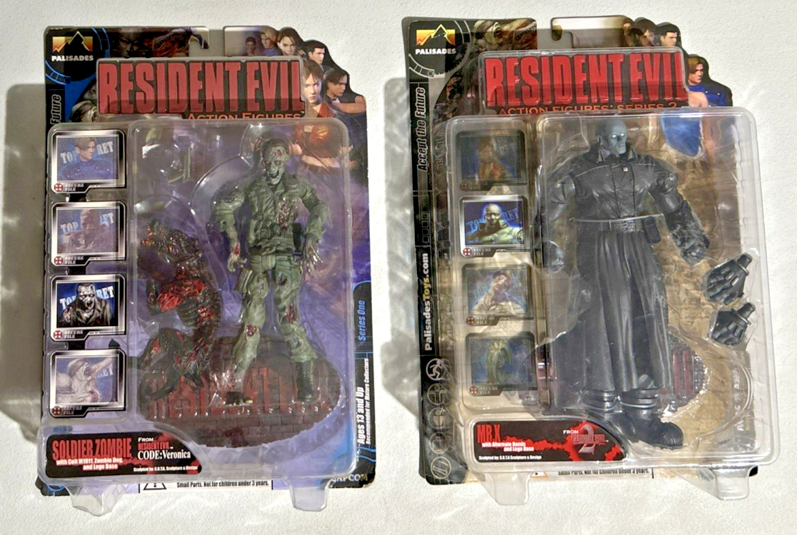 Resident Evil 2 Mr. X and Soldier and Dog Zombie Palisades New | eBay