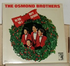 The Osmond Brothers &ndash; We Sing You A Merry Christmas - 1963 Vinyl LP Record Album