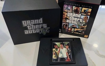 Grand Theft Auto V 5 COLLECTOR'S STEEL BOOK EDITION PS3 PlayStation GTA Complete