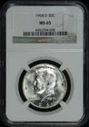 1968-D Kennedy Half Dollar NGC MS-65