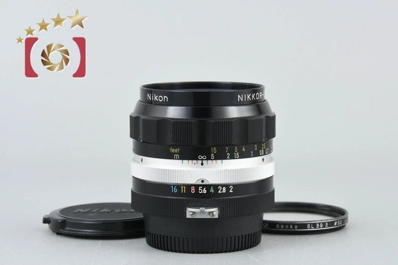 Nikon NIKKOR f/2 Camera Lenses 35mm Focal for sale | eBay
