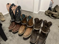 Vintage Horseshoe Boot Rack/ Shoe Rack