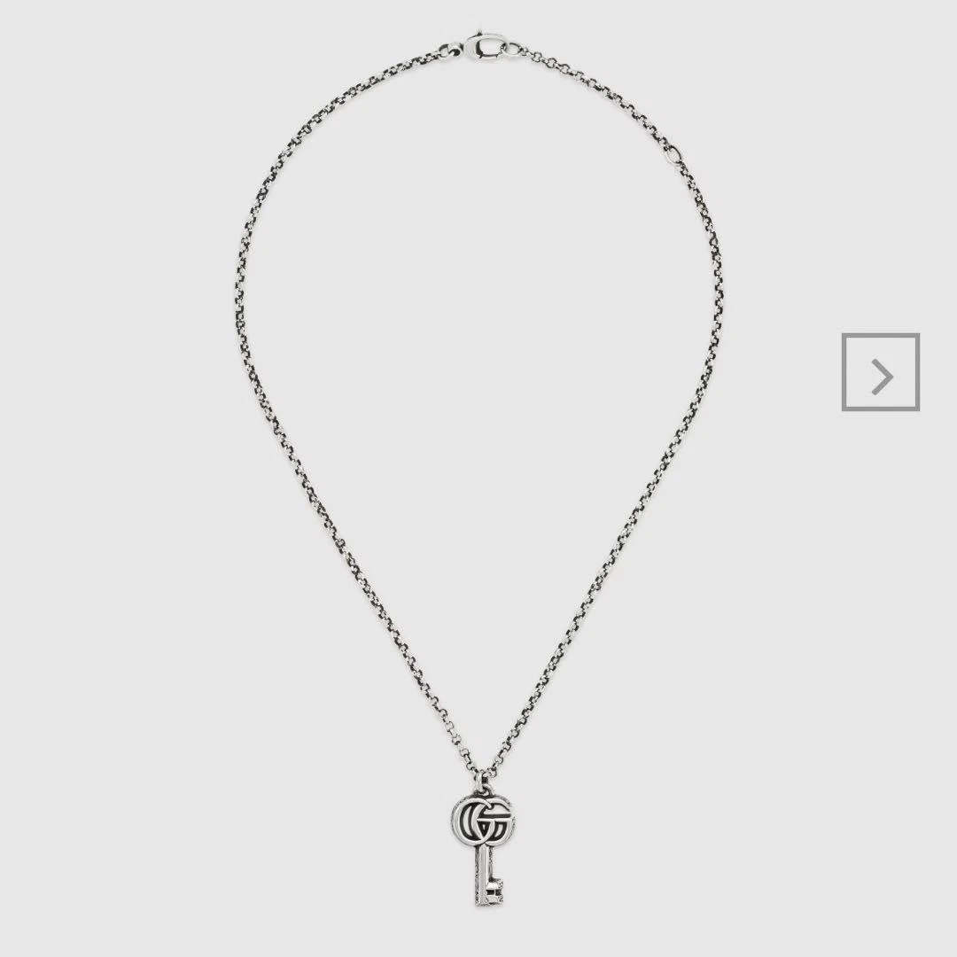 Collana Gucci doppia chiave G