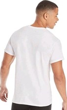 Hanes Men's Short Sleeve Crew Neck Cotton T-Shirt - White, XL, 3-Pack