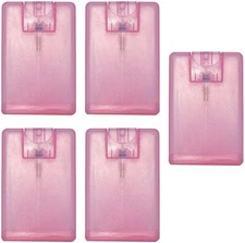 5Pcs PinkCard Type Spray Bottles Portable Fine Mist Bottle Travel... 