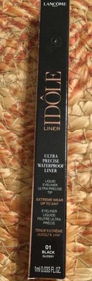 Lancome Idole Ultra Precise Waterproof Eye Liner 0.03 Oz - 01 Glossy Black NEW
