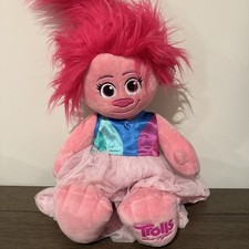 Build a Bear BAB Dreamworks Trolls Princess Poppy 24  Plush Doll with Dress