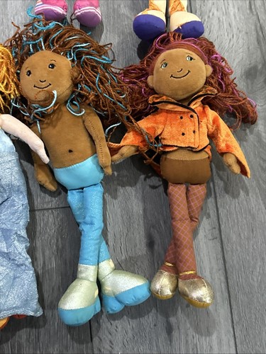 Vintage Groovy Girls Plush Dolls Lot of 7 12" GUC Manhattan Toy 2000s & Mermaid - Picture 7 of 14