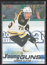2019-20 UD Series 1 Connor Clifton 243 Young Guns RC