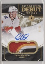2018 Ultimate Collection Debut Threads 85/99 Dillon Dube #DTA-DD Patch Auto 0zu