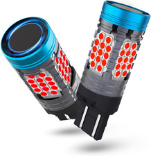 7443 7444 Red LED Bulb for Brake Light Turn Signal Compatible Replacement