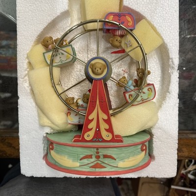 RARE Cherished Teddies FERRIS WHEEL LIFE IS A WONDERFUL RIDE  0691/5000 Signed 