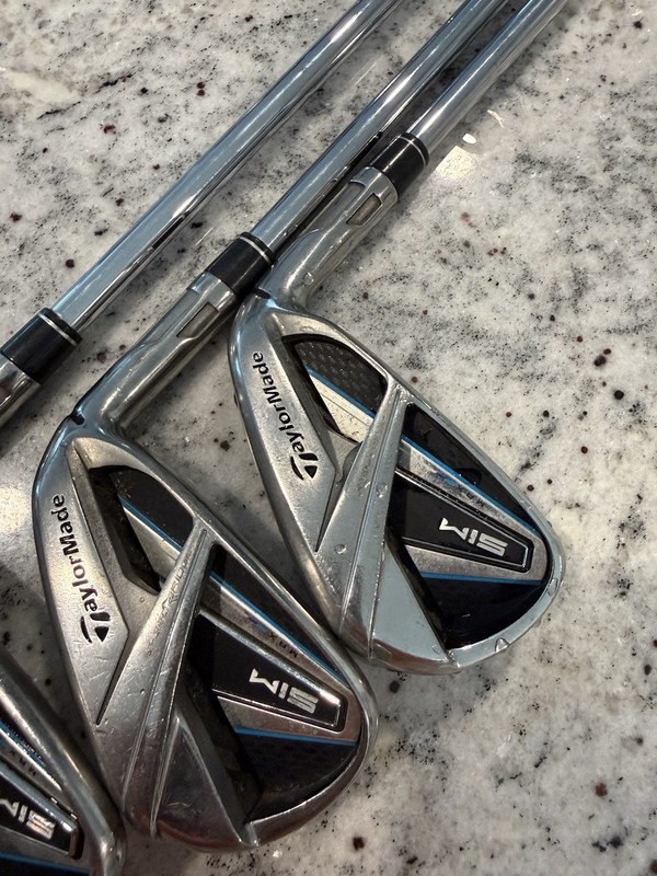 TaylorMade SIM Max  Iron Set 4-PW RH Steel Stiff  Shafts