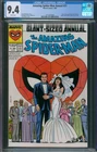 Amazing Spider-Man Annual #21 CGC 9.4 NM Peter Parker Weds Mary Jane Watson WP
