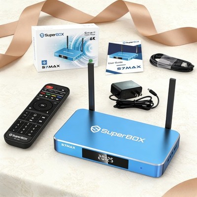 SuperBox S7 Max | Official Certified Store | 24/7 Expert Help | Same Day Shippin
