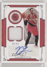 2020-21 Panini National Treasures Game Gear 8/99 Nassir Little #GG-NSL Auto 0el