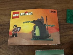 Lego 1596 Castle Wolfpack Ghostly Hideout Incomplete with Instructions & Promo