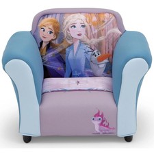 Disney Frozen II Upholstered Chair With Plastic Frame For Toddlers Age 18+ Month