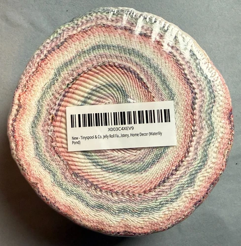 Tinyspool & Co Waterlily Pond Jelly Roll 40 Cotton Quilting Fabric Strips 2.5x44 image 6