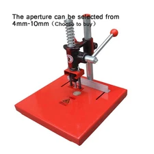 Manual Heavy-Duty Single-Hole Punching Machine for Clothing Fabric and Leather