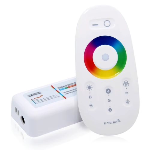 RGB/W LED Strip Light Remote Controller 2.4GHz RF Wireless Touch Screen DC12/24V - Picture 22 of 45