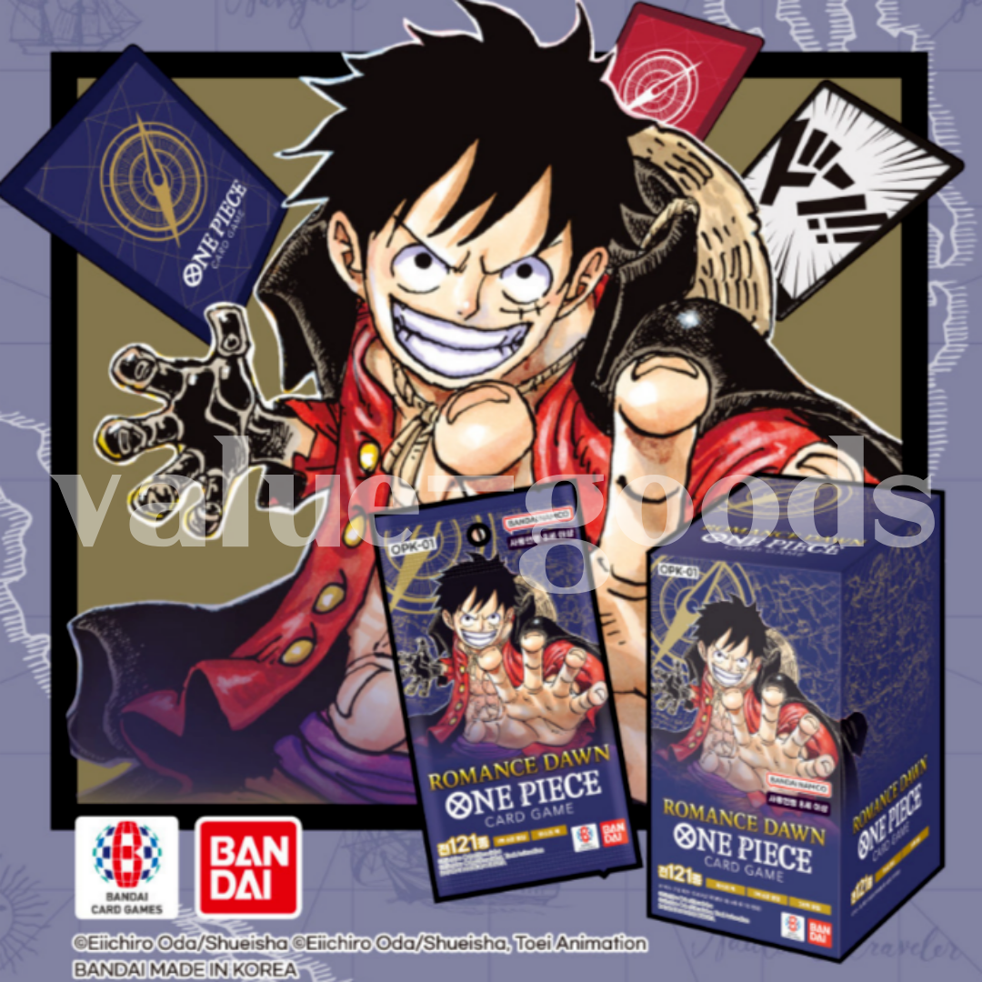 One Piece Card Game Romance Dawn Booster Box OPK-01 TCG Korean ver