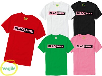 Blackpink K-Pop BTS Lisa Jennie Jisoo Rose Band Kinder Männer Frauen Erwachsene T-Shirt Top