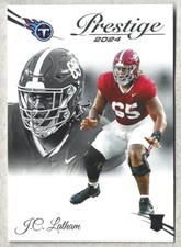 🏈 2024 Panini-Prestige - J.C. Latham RC Titans #316