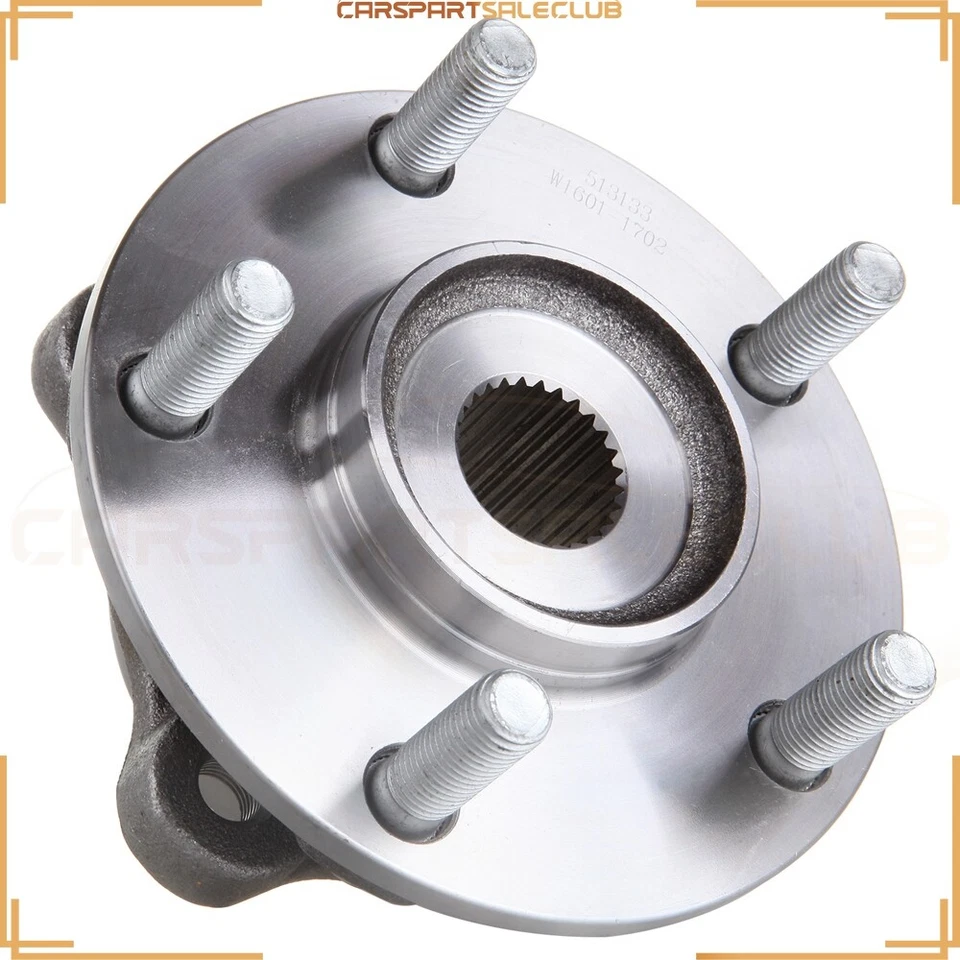 Conjunto de 2 bujes y cojinetes de rueda delantera para Mitsubishi 3000GT Dodge Stealth 91-1999 Foto 4 de 4